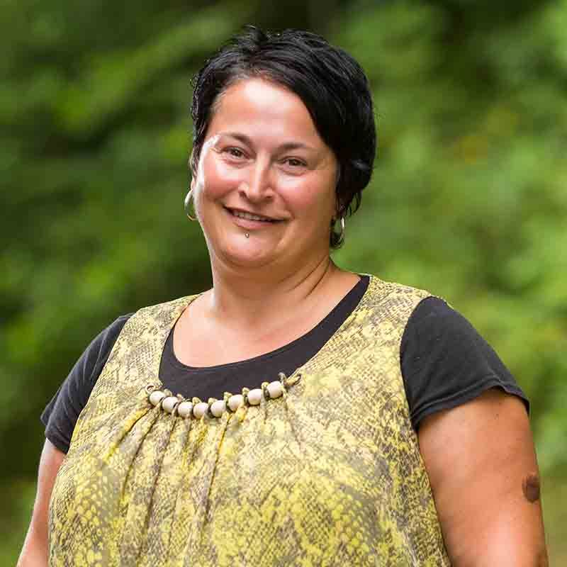 Porträt Manuela Hochstein, Einrichtungsleiterin Suchthilfezentrum für Mutter und Kind