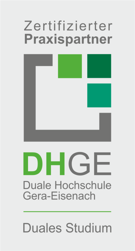 Zertifizierter Praxispartner der Dualen Hochschule Gera-Eisenach – Duales Studium